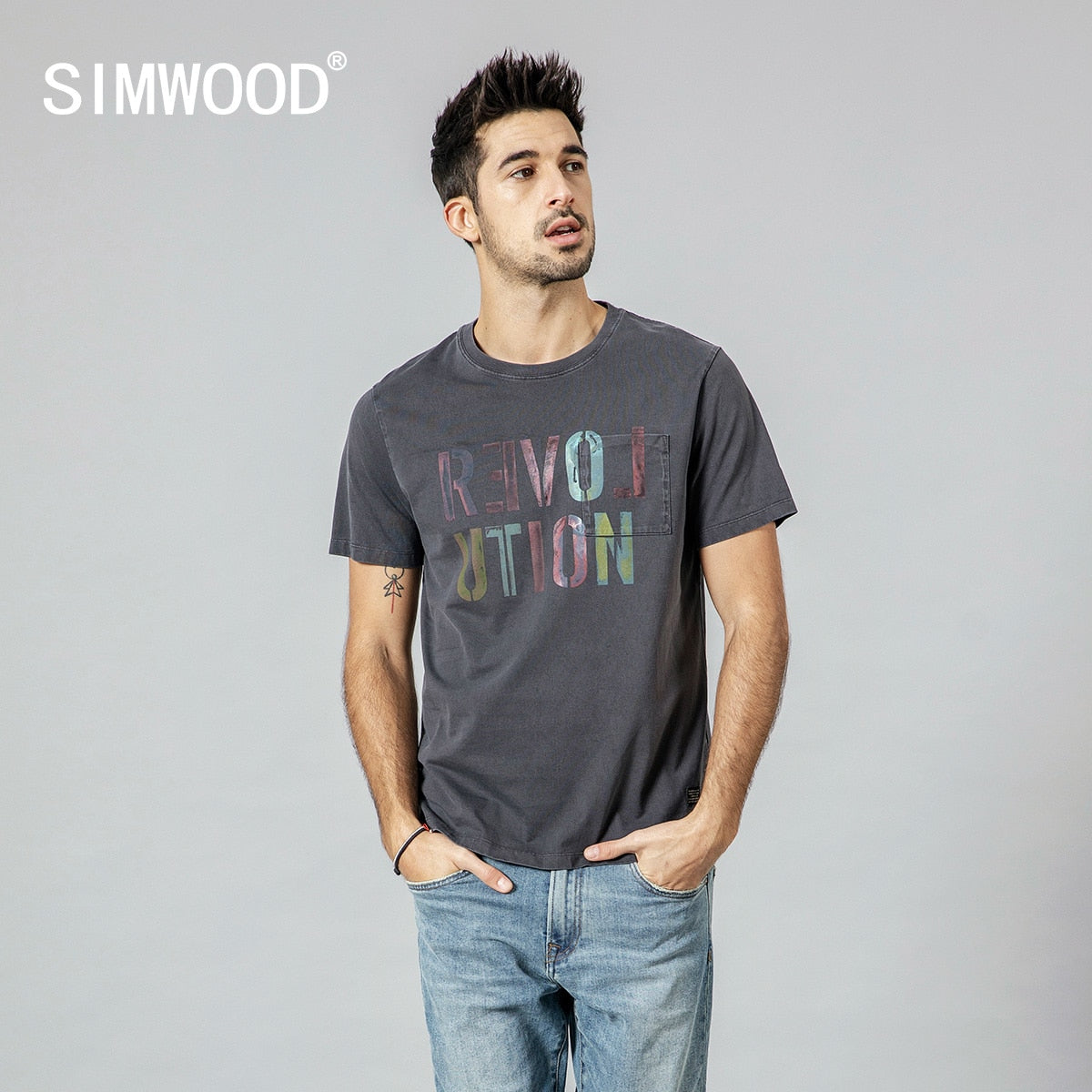 SIMWOOD T-Shirt 190127